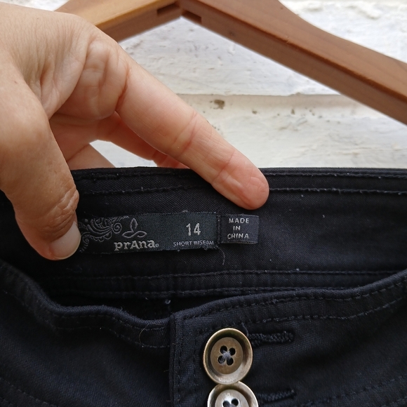 Prana Halle Pants Outdoor Hiking Roll Up - Picture 7 of 10